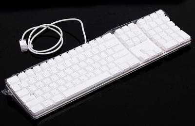 白色薄膜键盘（普通键盘里面的白色膜怎么装）